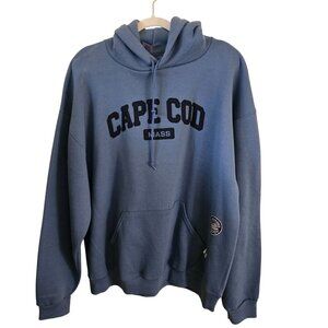 Russell Athletics NWT Cape Cod Mass Dri Power Blue Hoodie Size XL